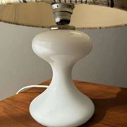 Vintage table lamp Ingo Maurer opal glass Design M ML1 1960s