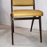 Set of 6 vintage Scandinavian chairs 50/60