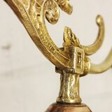 Bronze Modernist wall lamp. Spain, 1930s.