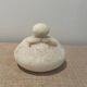 Old alabaster powder compact