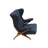 Mid Century Modern Fiorenza Italian Armchairs Designed By Franco Albini, 1950