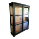 Large glazed Parisian wardrobe, showcase.