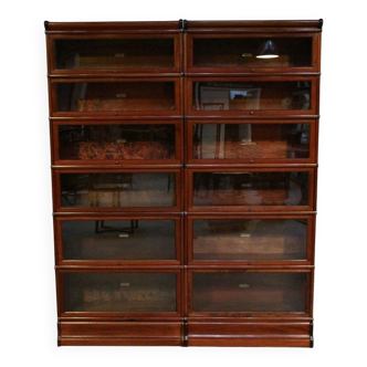 Antique Globe Wernick Bookcase