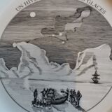 Assiette Jules Verne, Michel l'Ormeraie. Hivernage dans les glaces