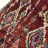 Moroccan Berber carpet Boucherouite 1.63x1.10m