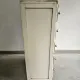 Chiffonier semainier parisien commode 5 tiroirs bois blanc vintage anc