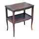 Desserte solid wood shelf and curved legs vintage