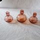Art Deco trio of bottles