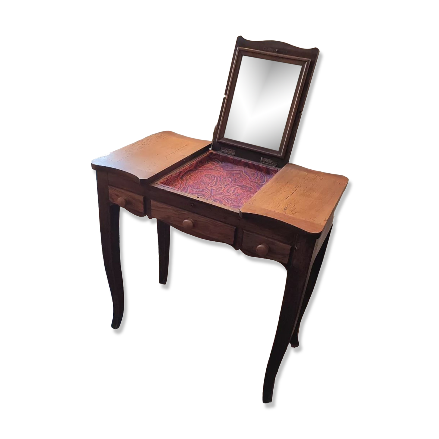 Coiffeuse a abattant style Louis XV