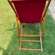 Chaise longue chilienne annees 50-60