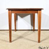 Table 6 couverts en acajou blond, 1940