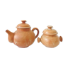 Sandstone and sugar teapot