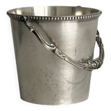 small silver-plated ice bucket