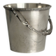 small silver-plated ice bucket