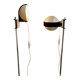A pair of modular design floor lamps from the 1960s.