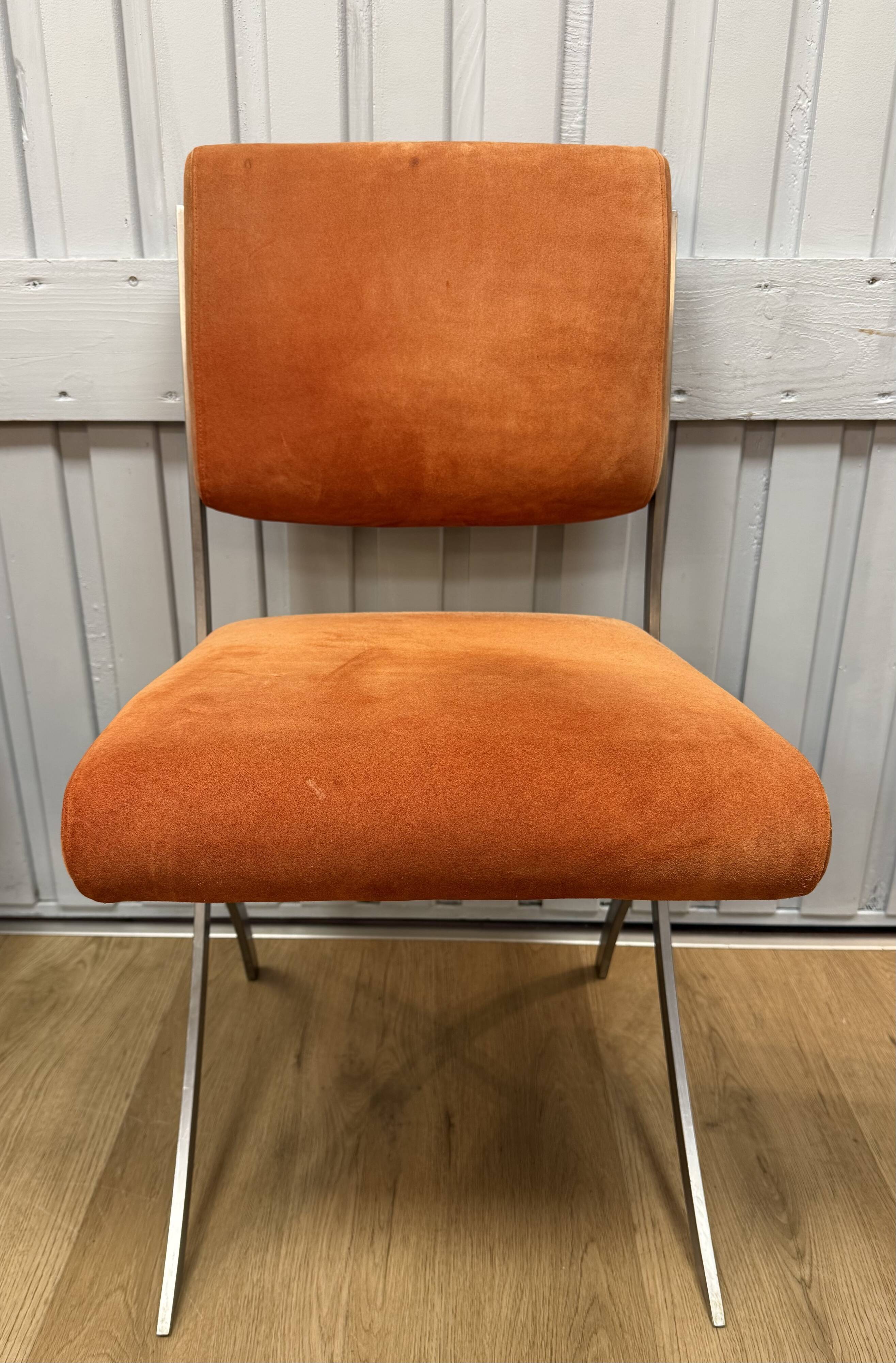 Set of 4 chairs by Paul Legeard