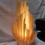 Large Corolle table lamp by Georgia Jacob - Vintage 70s