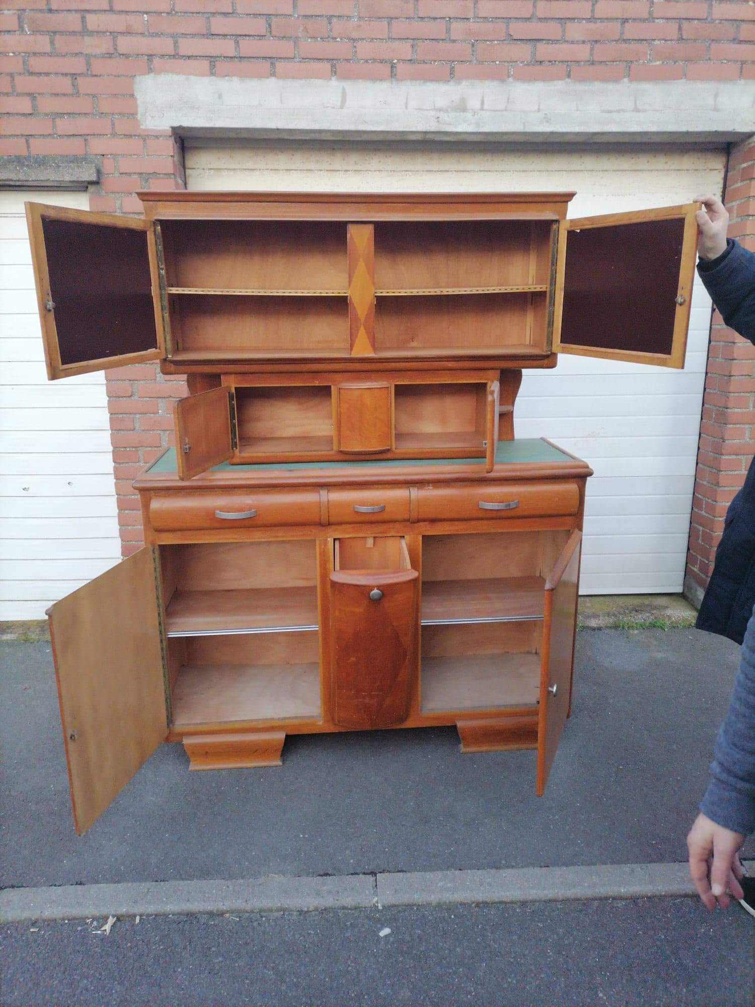 Bahut furniture Buffet mado vintage 1950