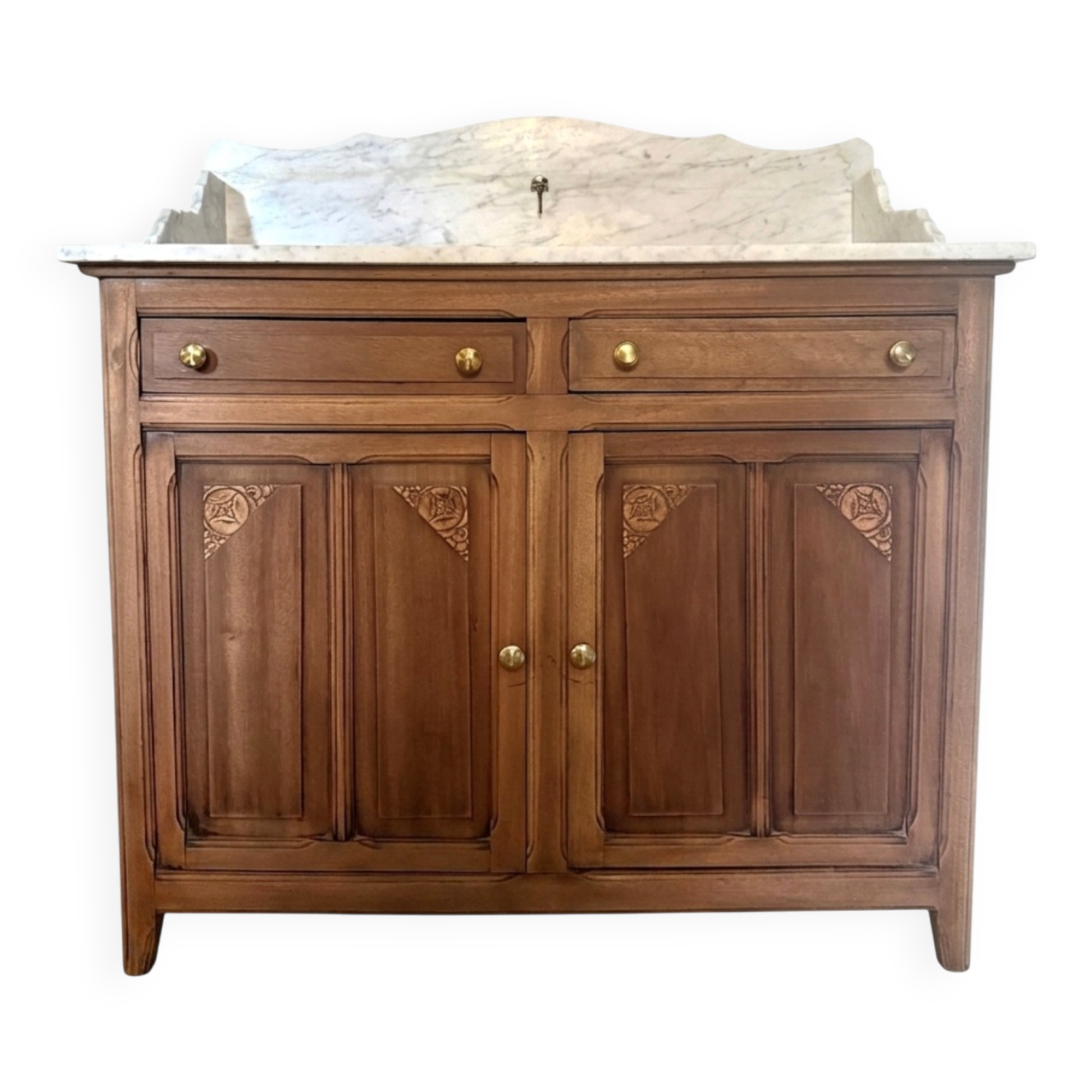 Art Deco buffet with marble