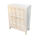 White storage cabinet