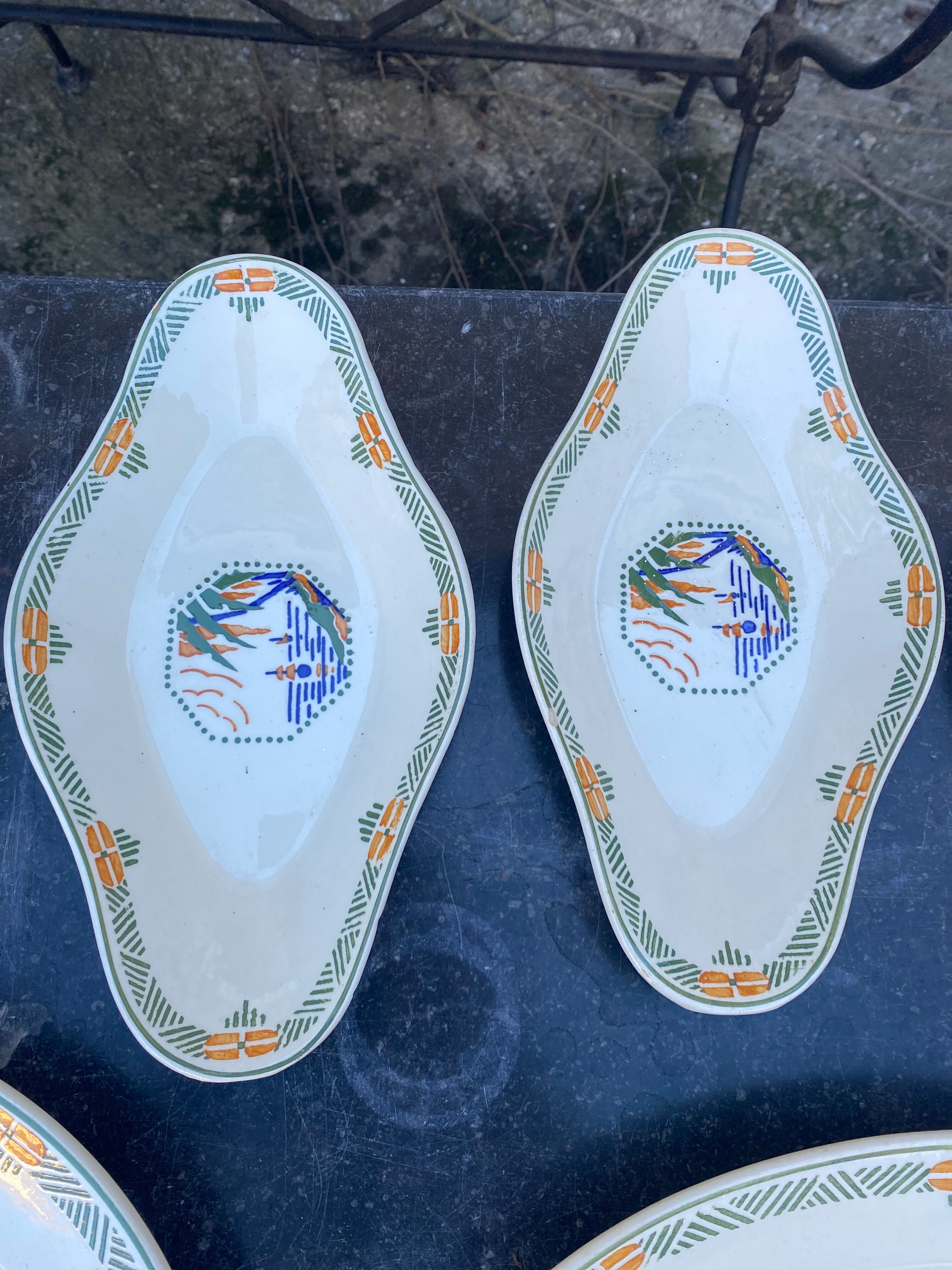 Tableware service Longwy Frejus