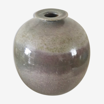 Vase boule en grès émaillé Crancot