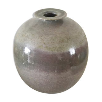 Vase boule en grès émaillé Crancot