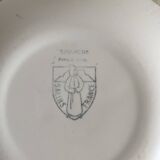 Dessert plates Salins France 50s-60s