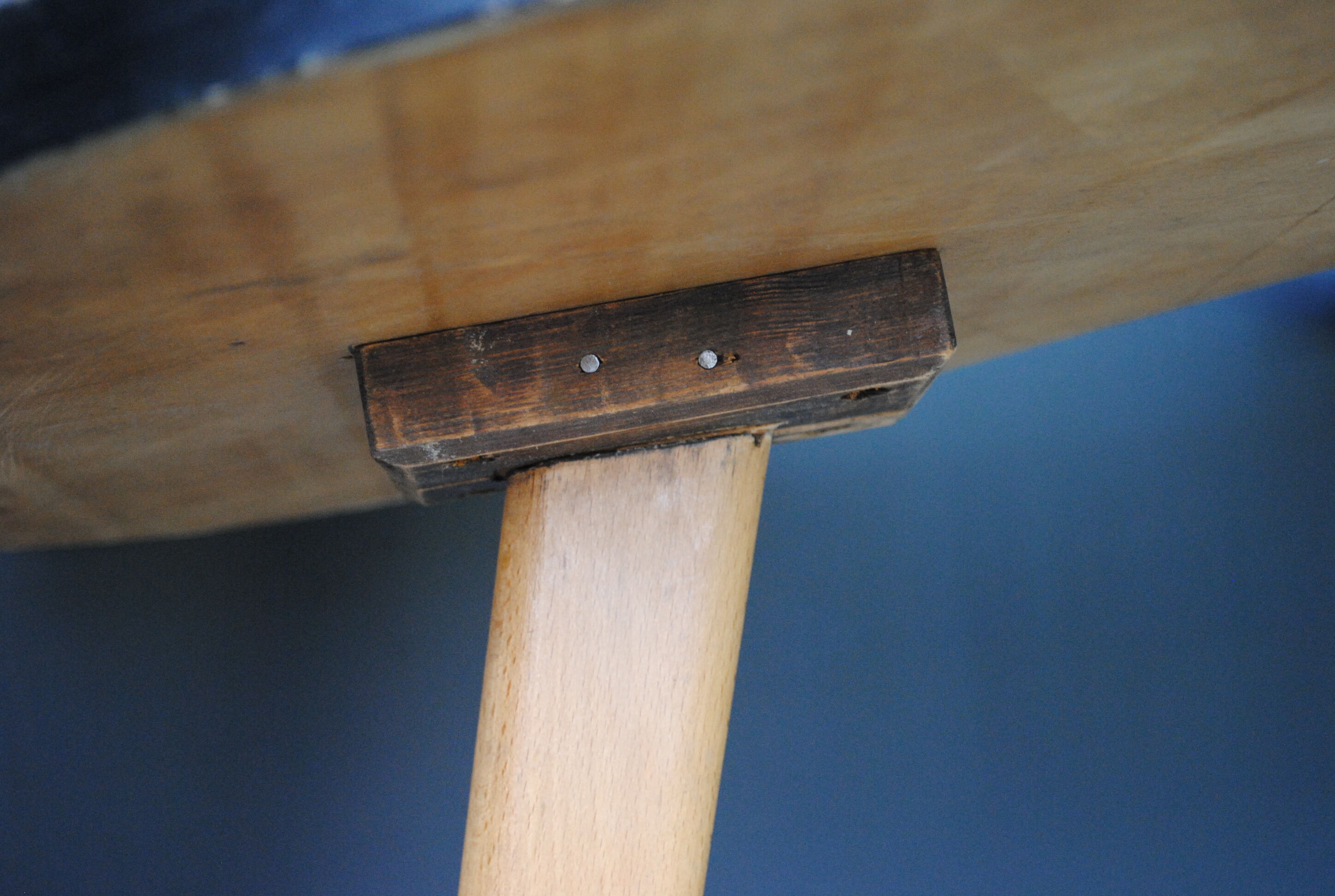 Table low bean vintage