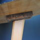 Table basse haricot vintage
