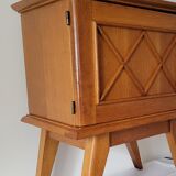 Bedside table compass legs