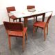 Set of 4 chairs Jens Risom for Knoll