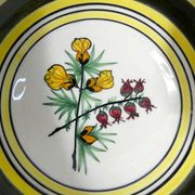Henriot Quimper botanical bowl