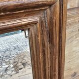 Burmese teak mirror