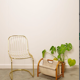 Vintage wooden magazine racks