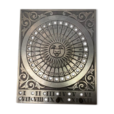 Solar calendar in tin