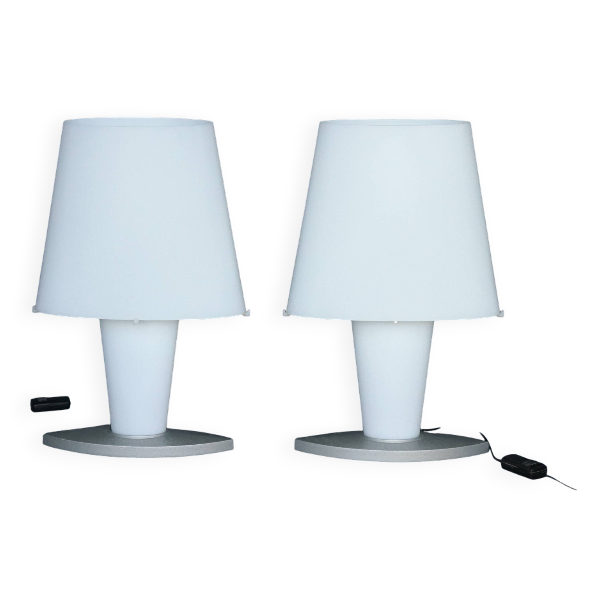 Lampes de Bureau Postmodernes par Daniela Puppa pour Fontana Arte, 1990s, Set de 2