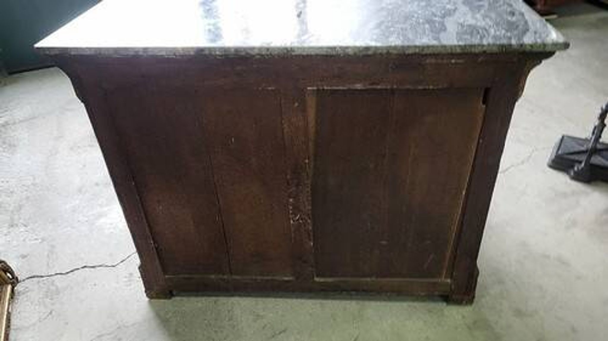 LOUIS XVI COMMODE IN MAHOGANY WITH 3 DRAWERS FROM THE 19TH CENTURY