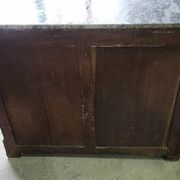 LOUIS XVI COMMODE IN MAHOGANY WITH 3 DRAWERS FROM THE 19TH CENTURY