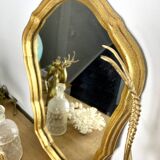 Gold mirror