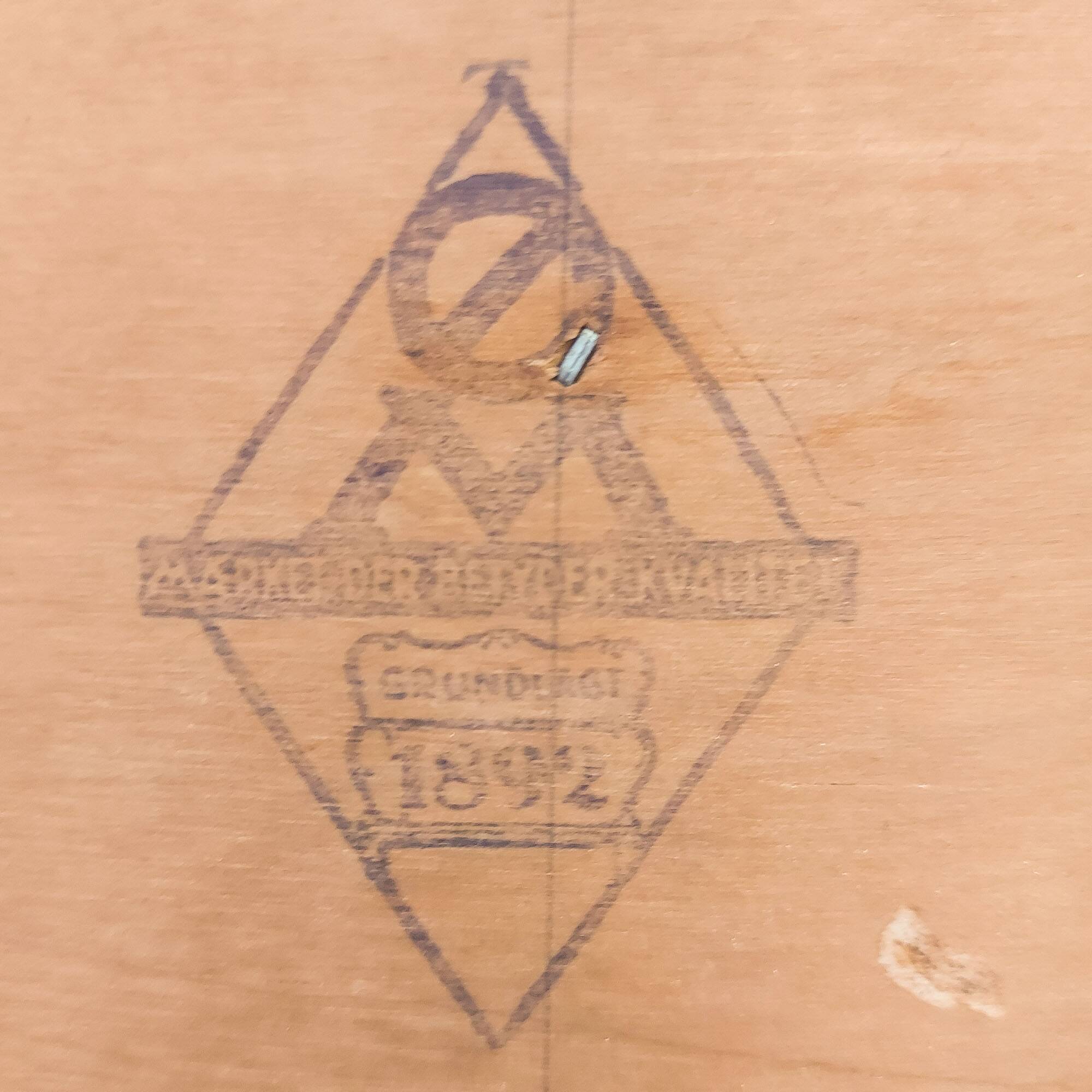 Danish  mid century teak  bureau with a hidden vanity by Ølholm Møbelfabrik