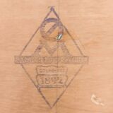 Danish  mid century teak  bureau with a hidden vanity by Ølholm Møbelfabrik