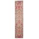 1970s Turkish Hand-Knotted Wool Cotton Pink Runner 78x367