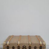 Old suitcase travel trunk early 1900s