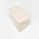 Vintage Italian Travertine Coffee Table