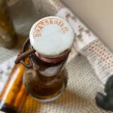 Bouteilles anciennes ambrees