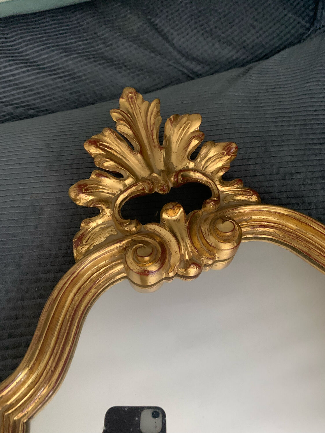 Large mirror gilded frame