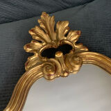 Large mirror gilded frame