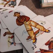 Vintage card game Tops and Tails around the World