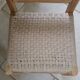 Children's wooden and jute chair